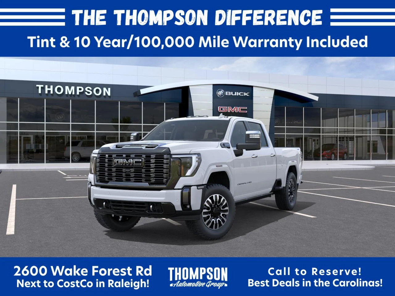 New 2026 Glacier White Tricoat GMC Denali Ultimate image 8