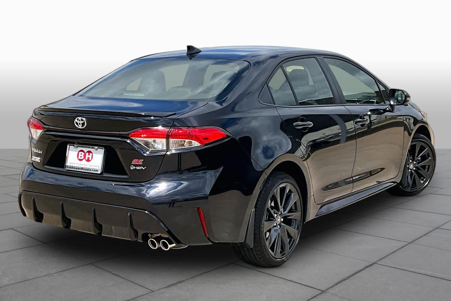 Used 2026 Midnight Black Metallic Toyota Hybrid SE image 13