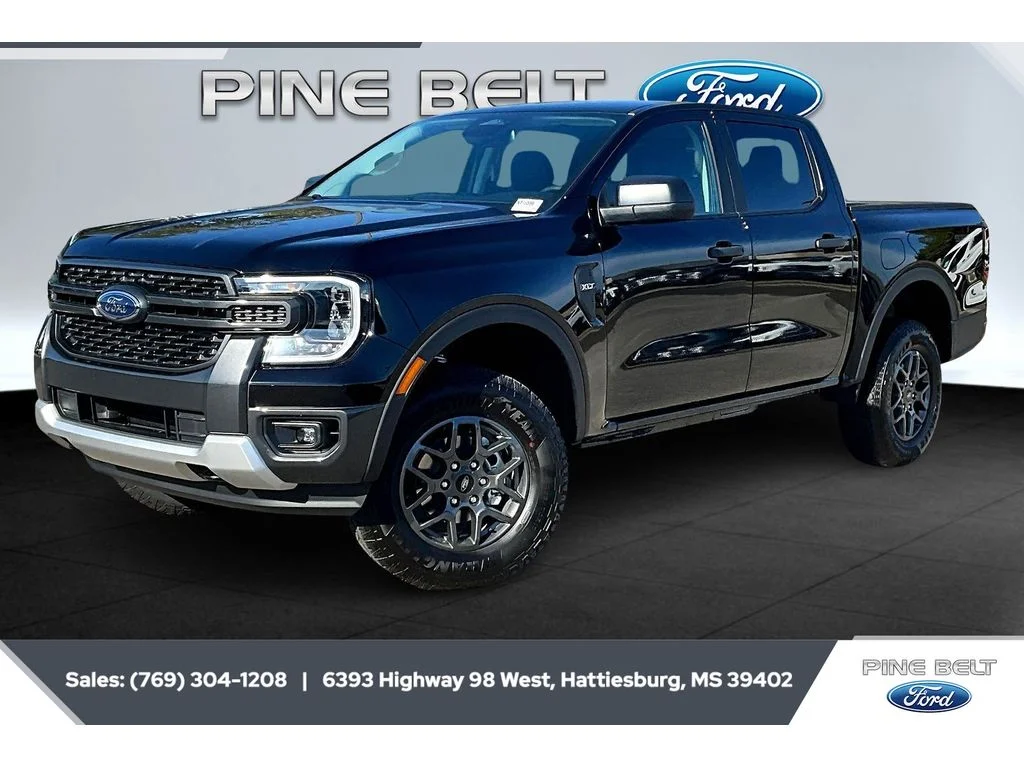 New 2025 Shadow Black Ford XLT image 10