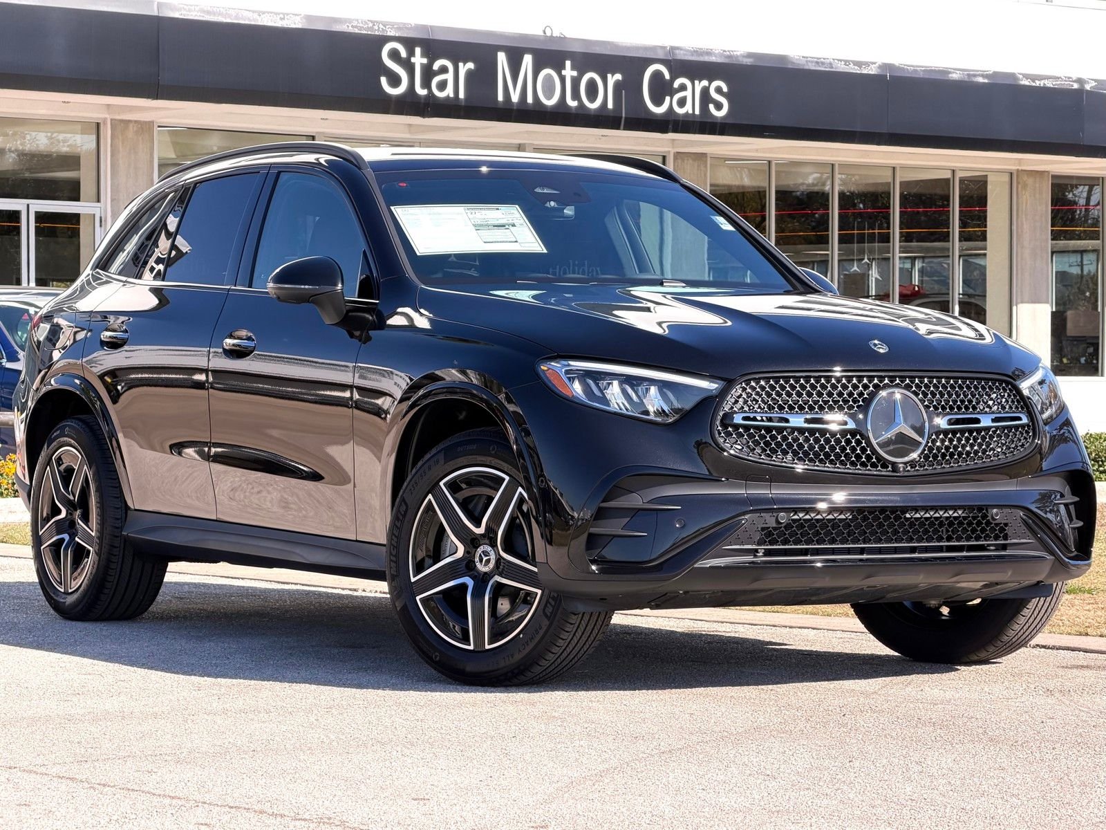 New 2026 Obsidian Black Metallic Mercedes-Benz GLC 300 image 1