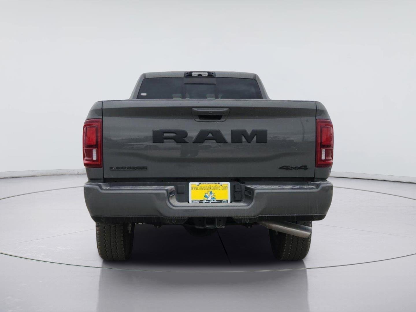New 2026 Ceramic Gray Clear-Coat Exterior Paint RAM Laramie image 4