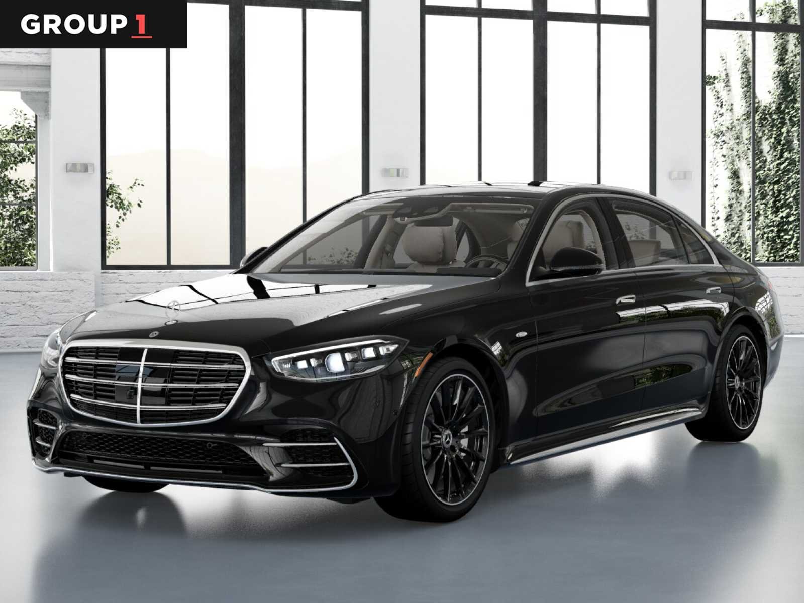 Black 2026 Mercedes-Benz S-Class S 580e 4MATIC Sedan All-Wheel Drive