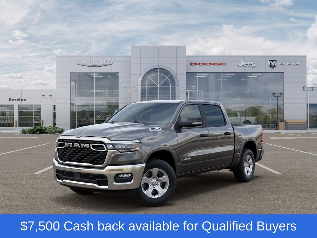 New 2026 Granite Crystal Metallic Clear-Coat Exterior Paint RAM Big Horn/Lone Star image 1