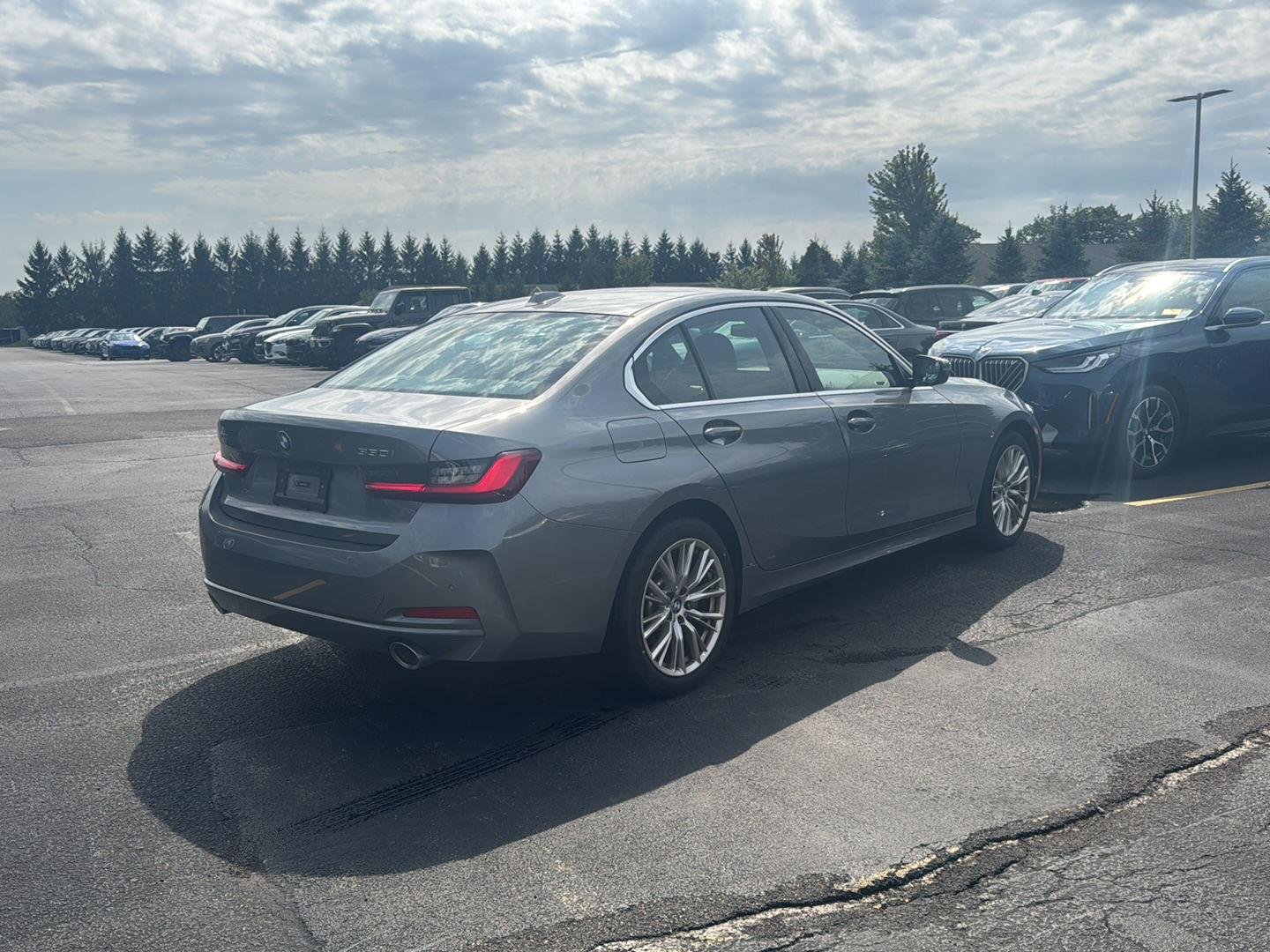Used 2024 Skyscraper Grey Metallic BMW 330i xDrive image 3