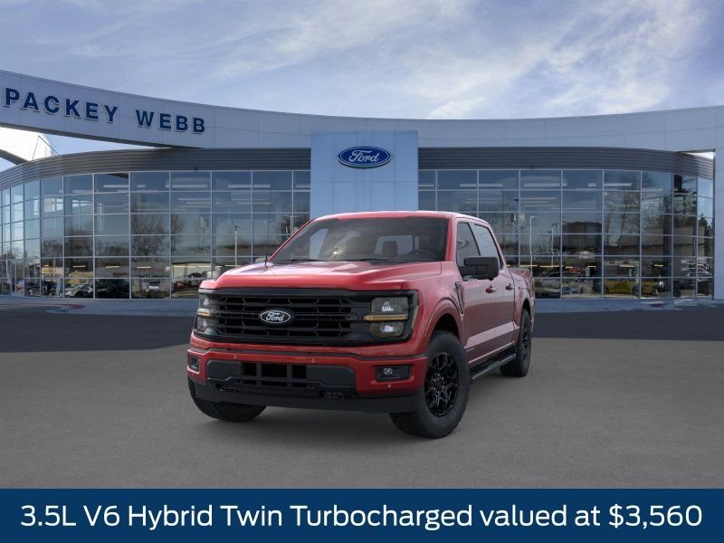 New 2026 Ruby Red Metallic Tinted CC Ford XLT image 3