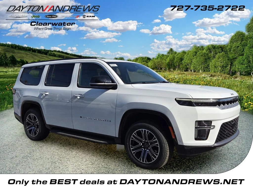 New 2026 Bright White Clear-Coat Exterior Paint Jeep  image 1