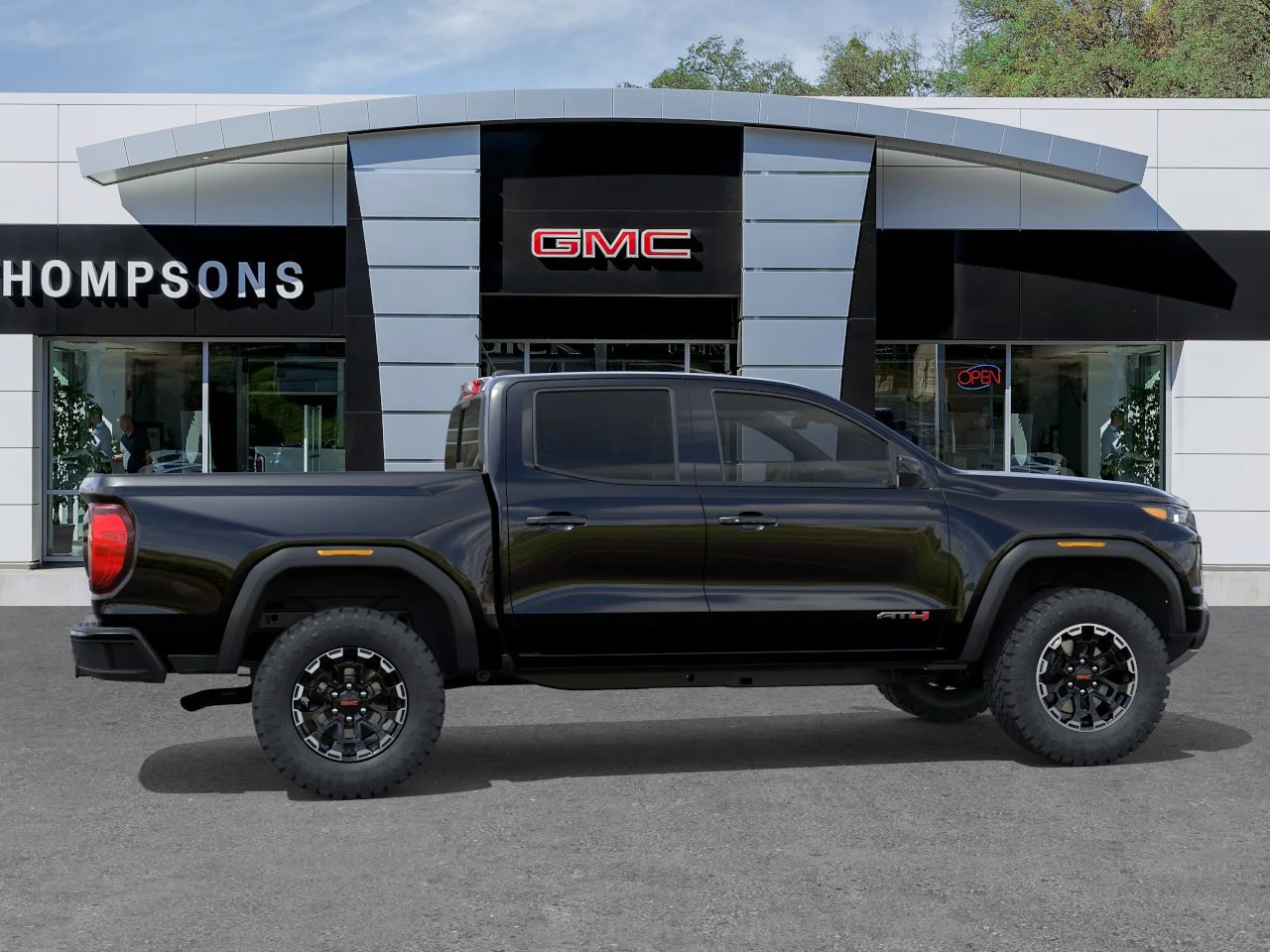 New 2026 Onyx Black GMC 4WD AT4 image 3