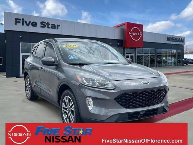Used 2021 Gray Ford SEL image 1