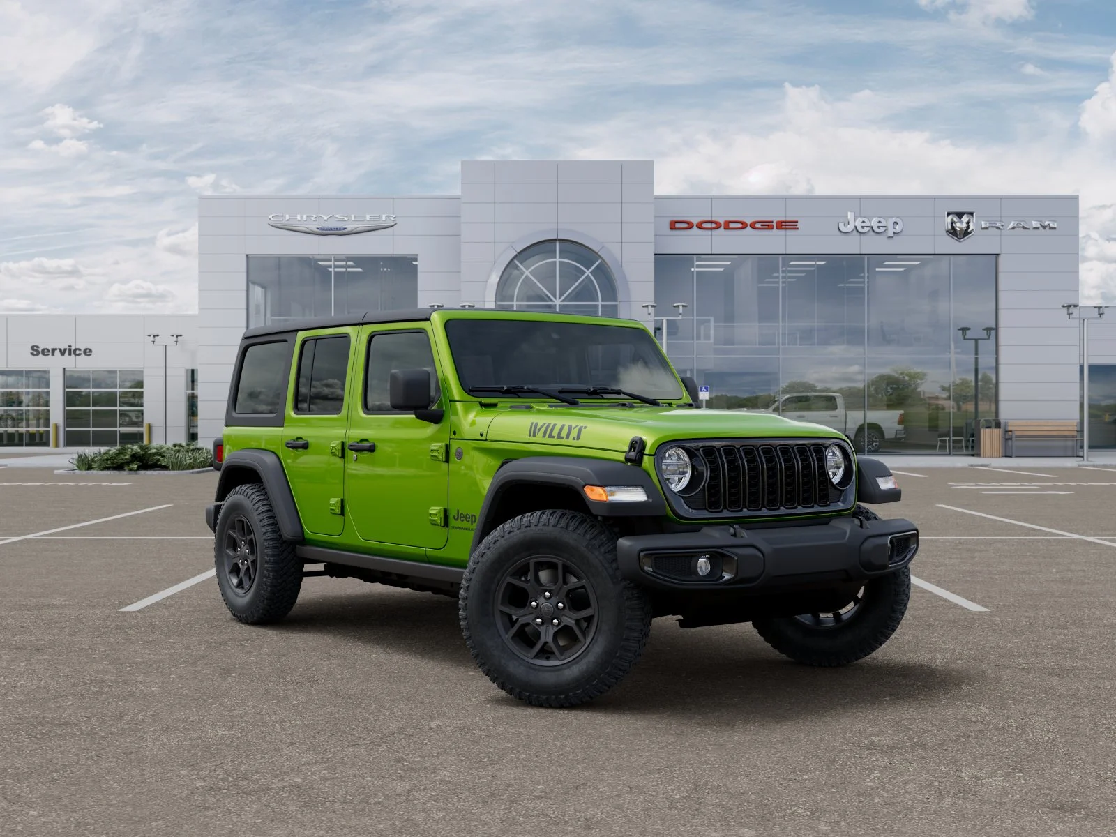 New 2025 Mojito Clear-Coat Exterior Paint Jeep Willys image 32