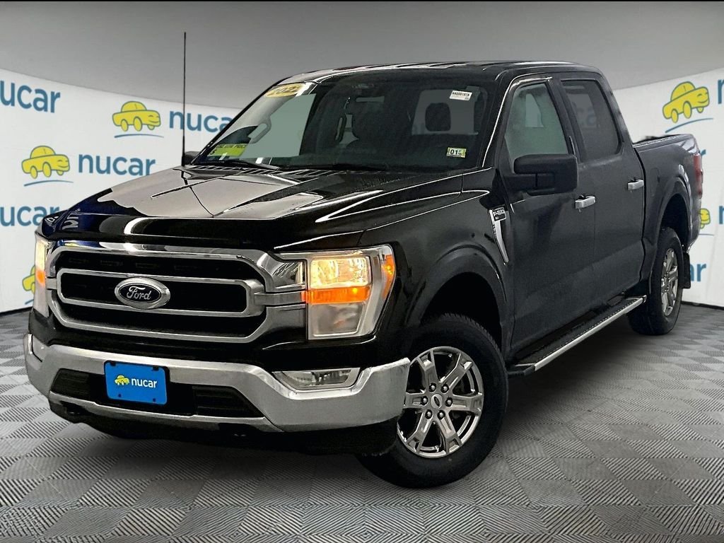 Used 2022 Black Metallic Ford XLT image 3