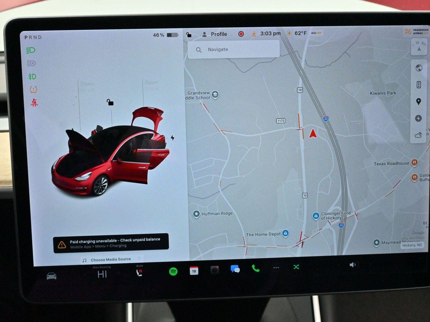 Used 2018 Red Multi-Coat Tesla Long Range Battery image 22