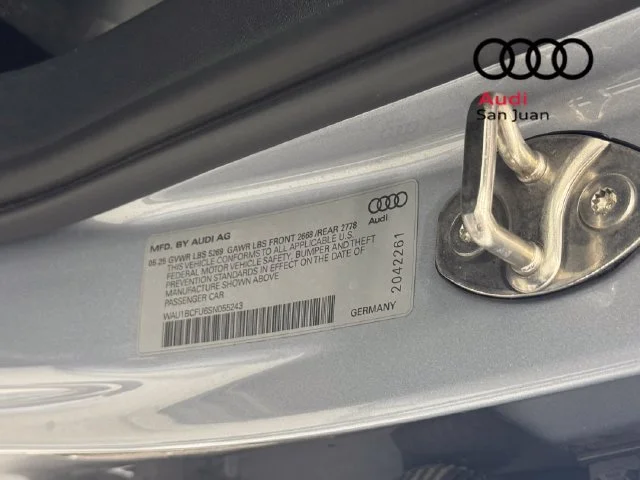 Certified Used 2025 Silver Audi 2.0T Premium image 38