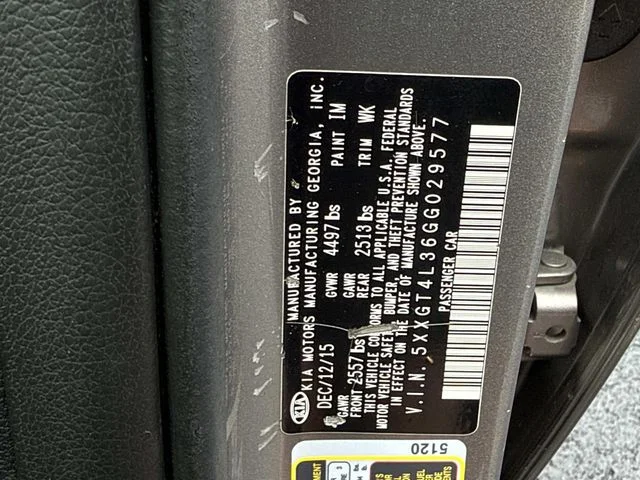 Used 2016 Gray Kia LX image 30