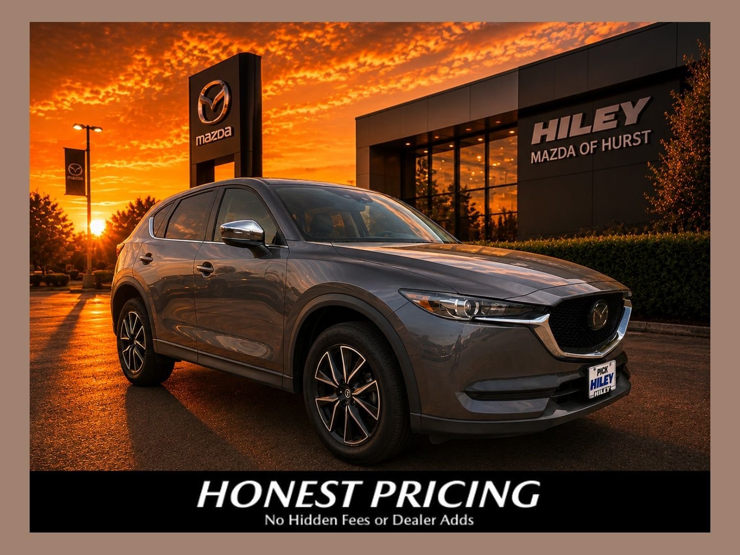 Used 2018 Machine Gray Metallic Mazda Touring image 1
