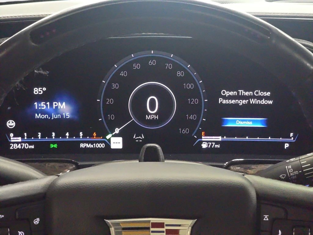 Used 2023 Crystal White Tricoat Cadillac Premium Luxury image 17
