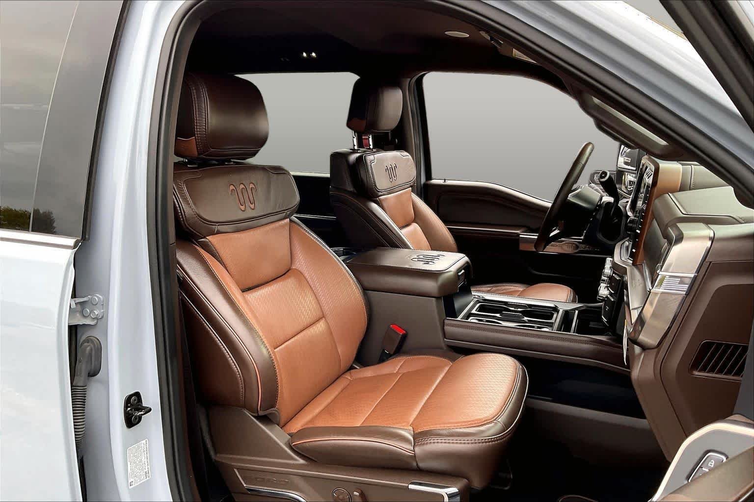 Used 2024 Glacier Gray Metallic TriCoat Ford King Ranch image 8