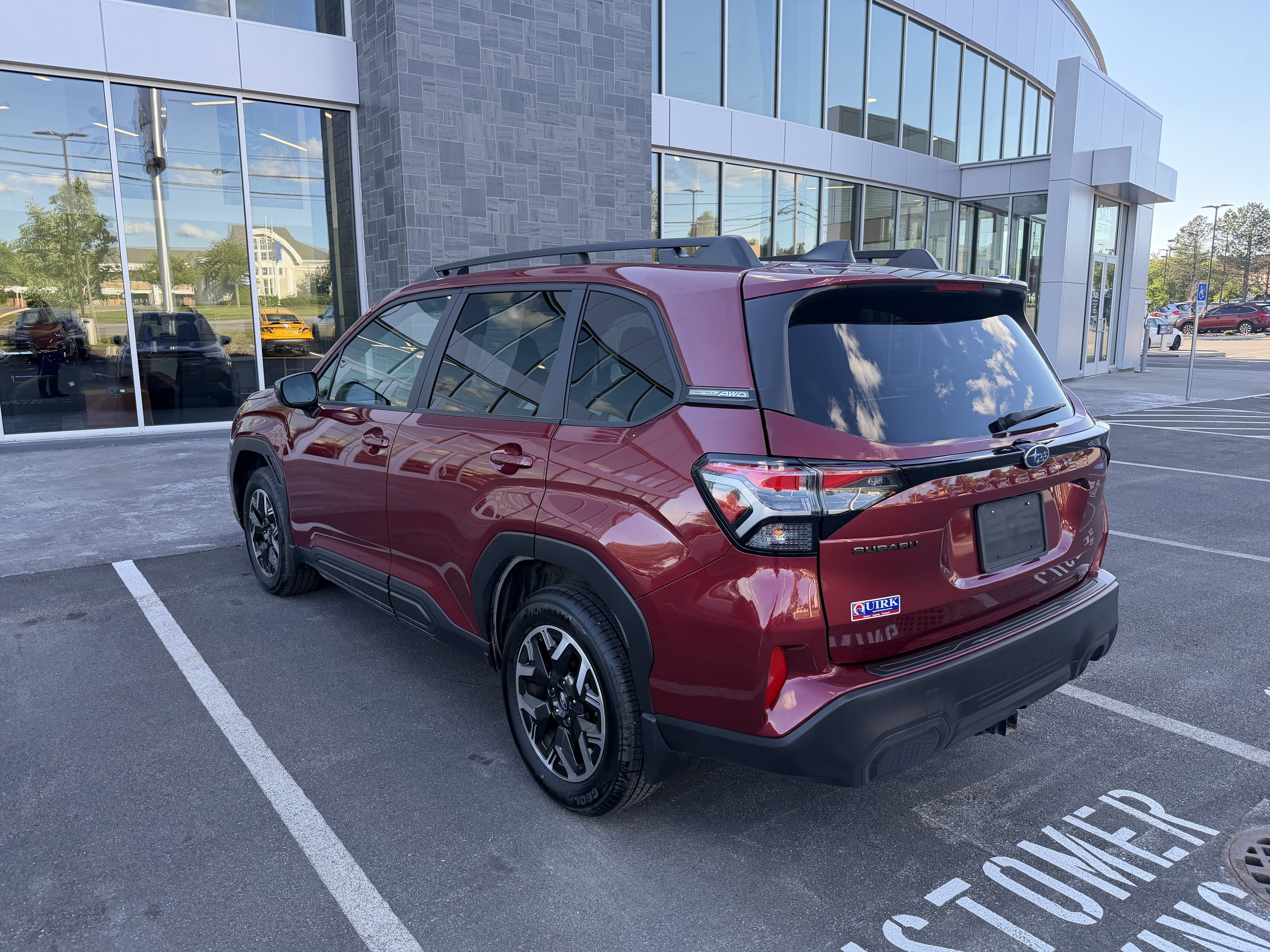 Used 2025 Crimson Red Pearl Subaru Premium image 3