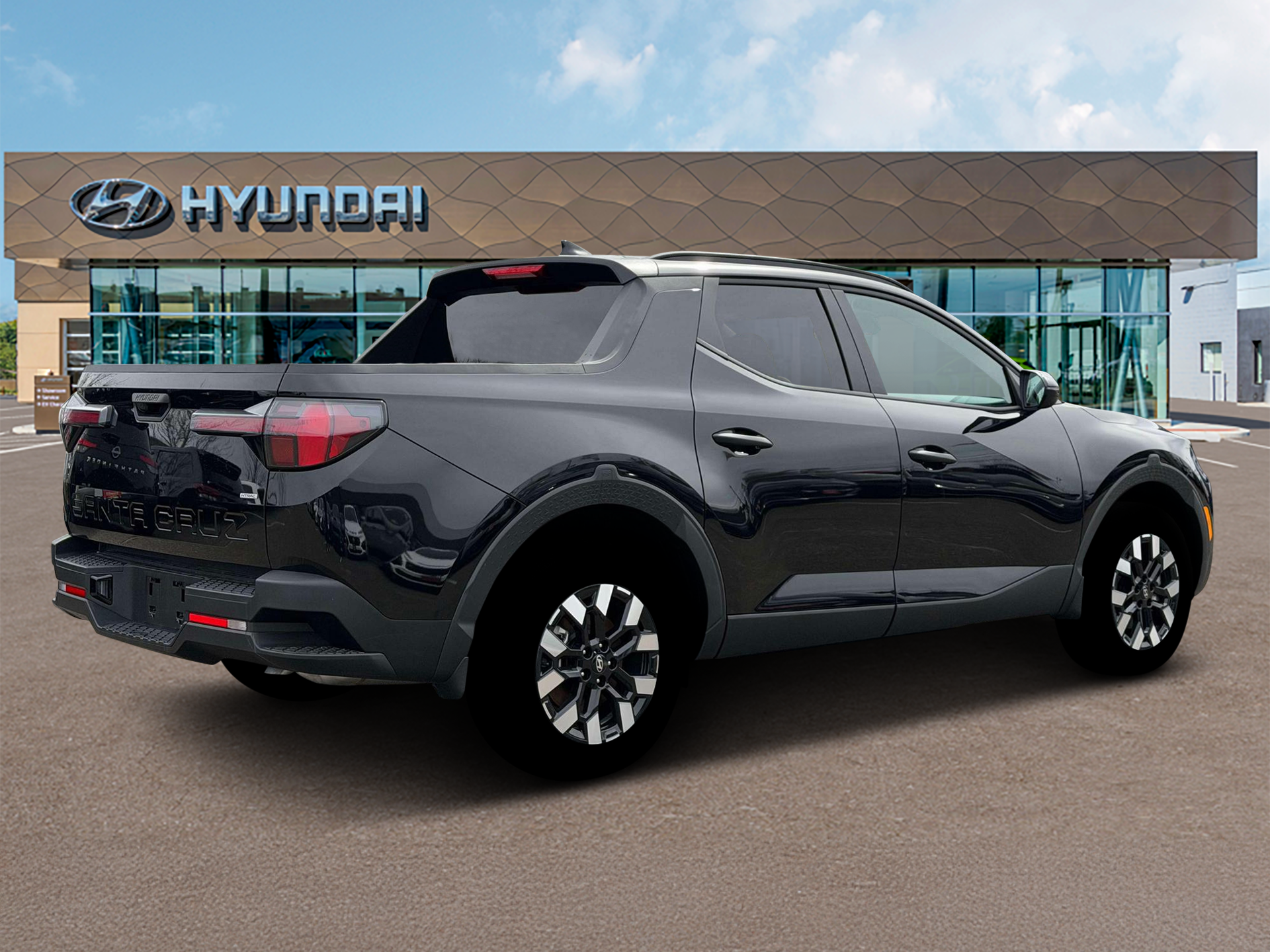 New 2026 Black Hyundai SEL AWD image 8