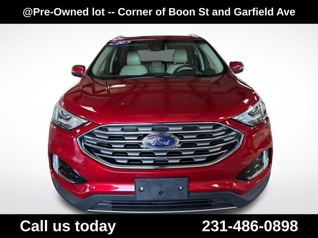 Used 2020 Red Ford SEL image 8