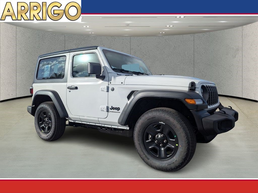 New 2026 Bright White Clearcoat Jeep Sport image 1