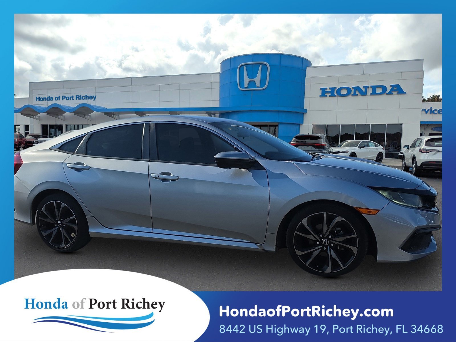 Used 2020 Silver Honda Sport image 1