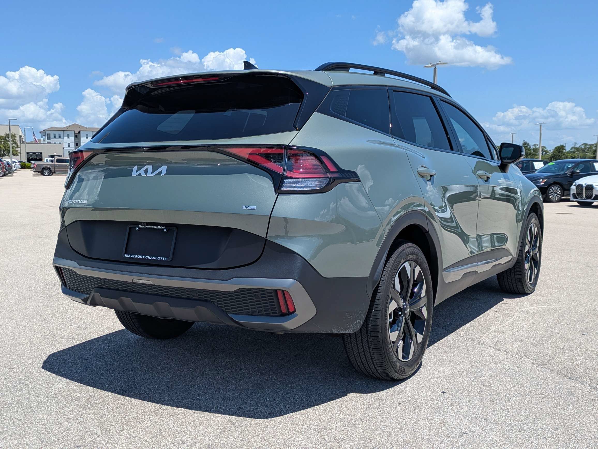 Certified Used 2024 Jungle Green Kia X-Line image 4