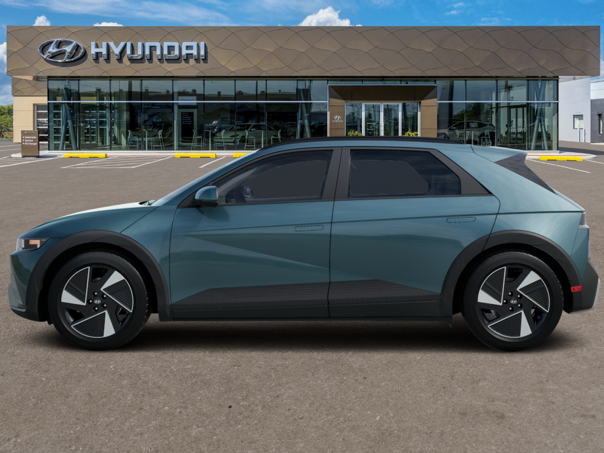 New 2027 Digital Teal Hyundai SEL image 3