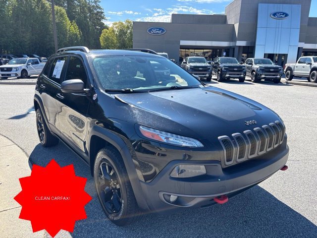 Used 2018 Jeep Cherokee Trailhawk with VIN 1C4PJMBX5JD525725 for sale in Snellville, GA