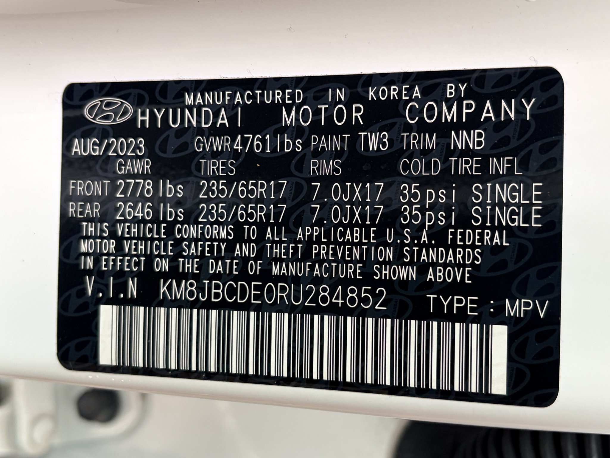Used 2024 White Pearl Hyundai SEL image 32