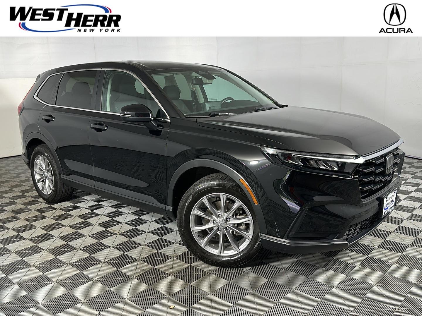 Used 2023 Crystal Black Pearl Honda EX image 1