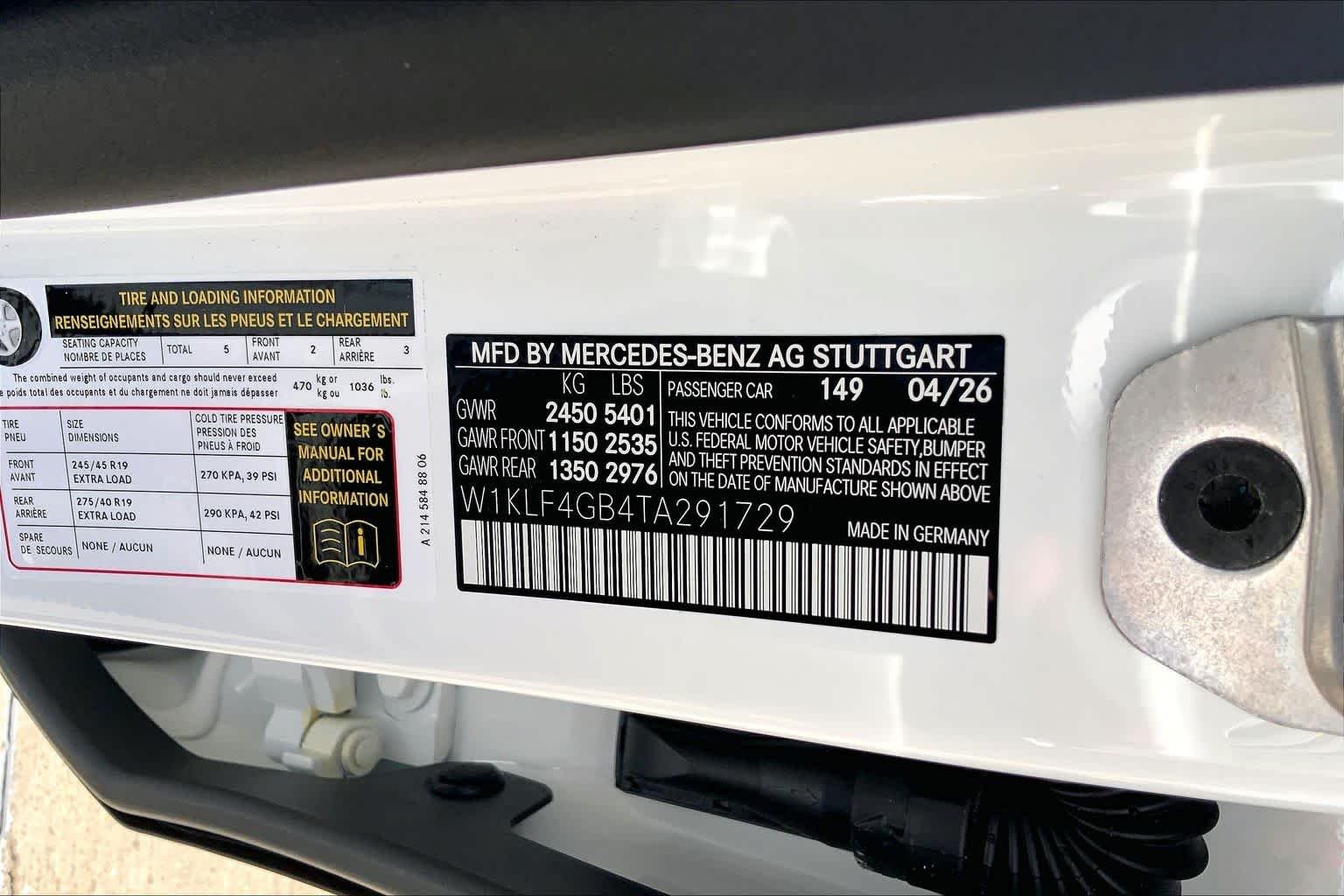 New 2026 Polar White Mercedes-Benz E 350 image 18