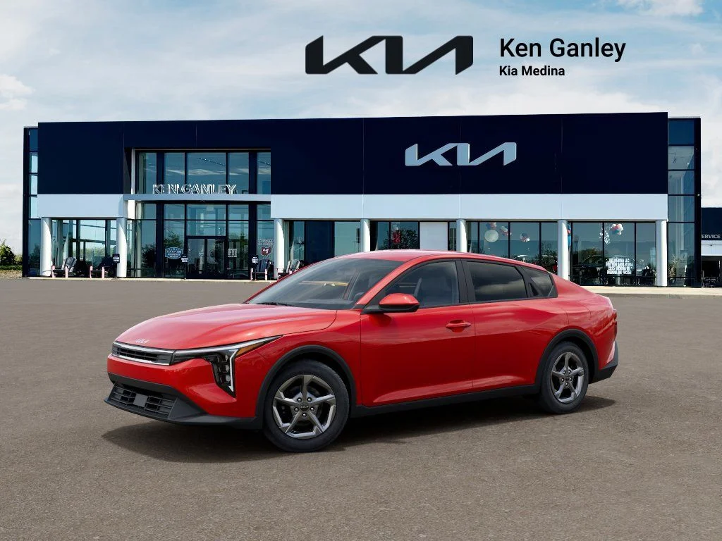 New 2026 Currant Red Kia LXS image 3