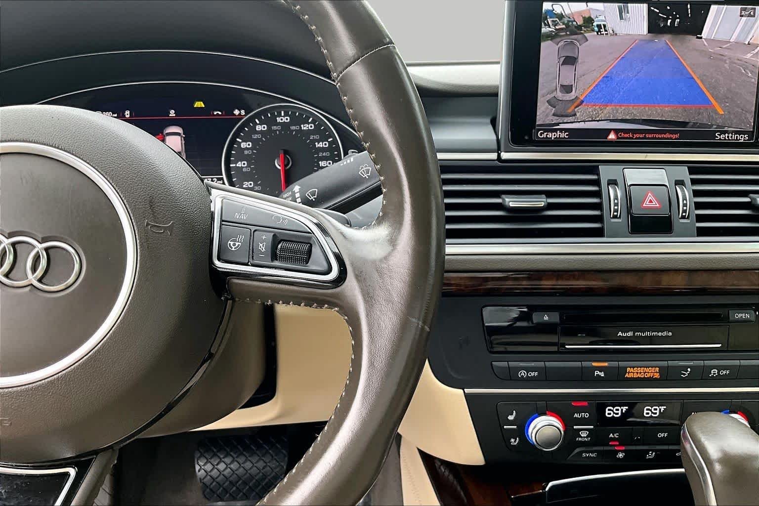 Used 2018 Moonlight Blue Metallic Audi Premium Plus image 7
