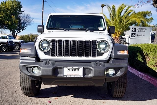 New 2026 Bright White Clear-Coat Exterior Paint Jeep Sport S image 5