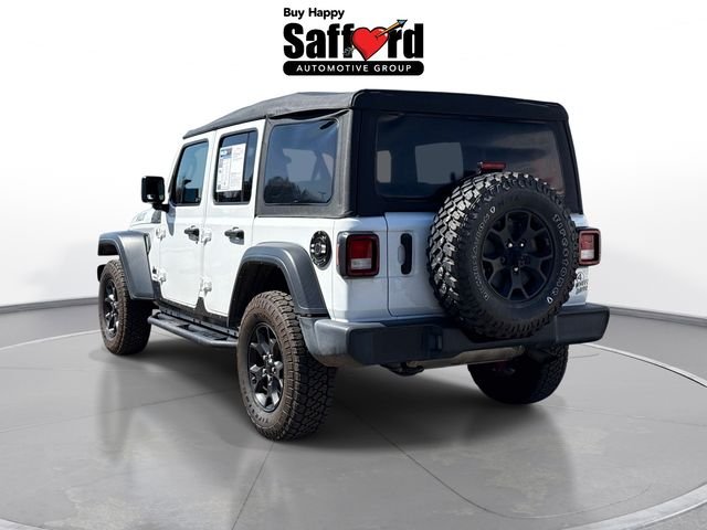 Used 2021 White Jeep Unlimited Willys image 5
