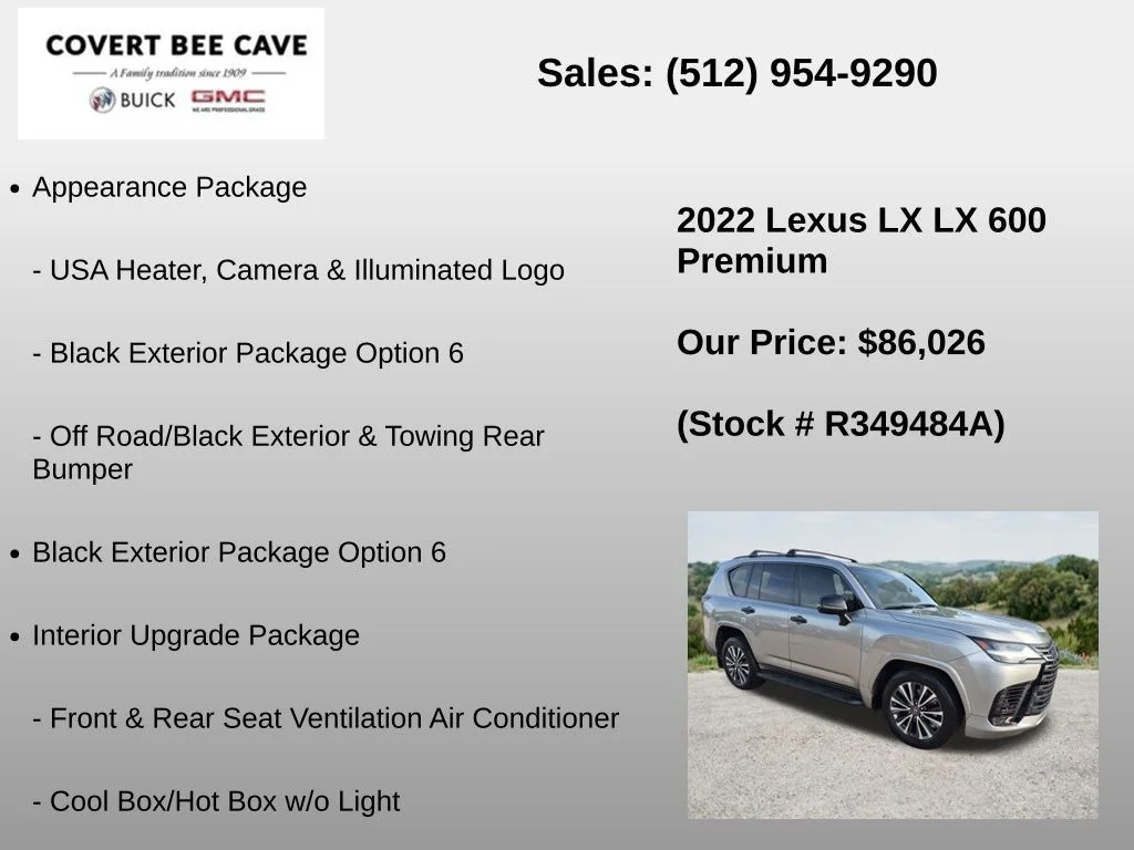 Used 2022 Silver Lexus 600 Premium image 6
