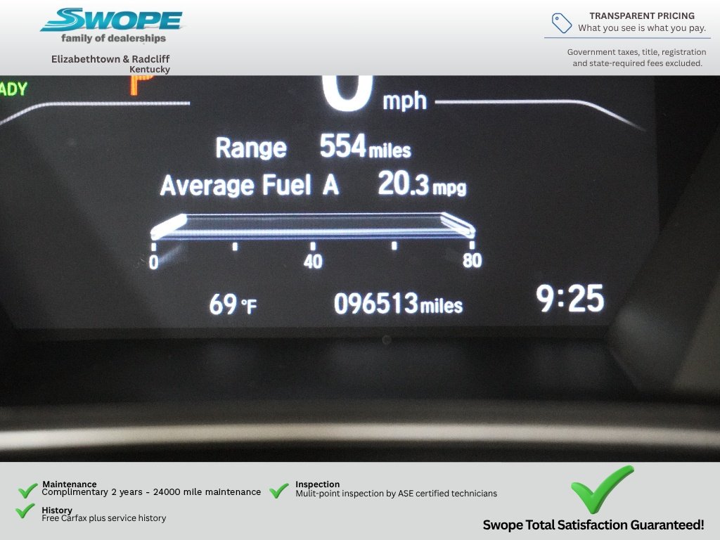 Used 2022 Obsidian Blue Pearl Honda EX image 19