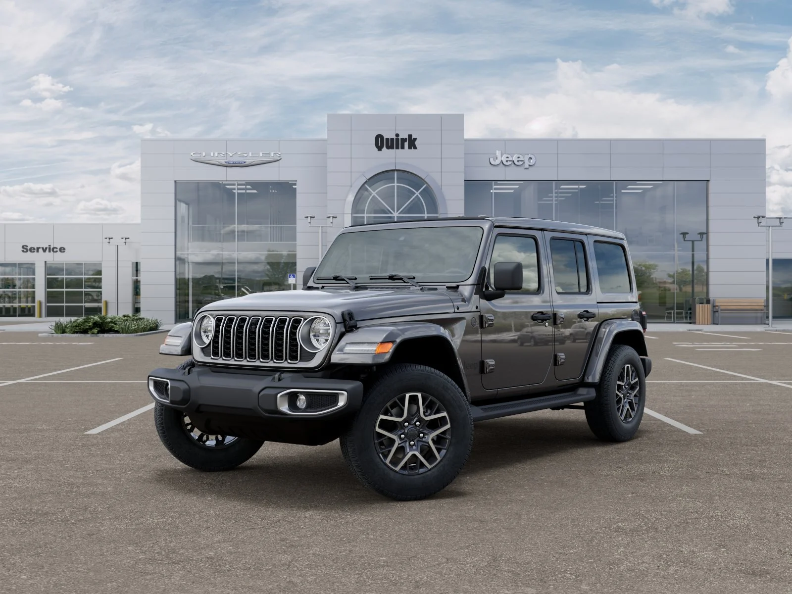 New 2026 Granite Crystal Metallic Clear-Coat Exterior Paint Jeep Sahara image 27