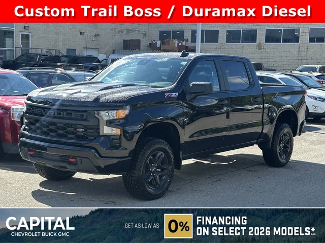 2026 Chevrolet Silverado 1500 Custom Trail Boss