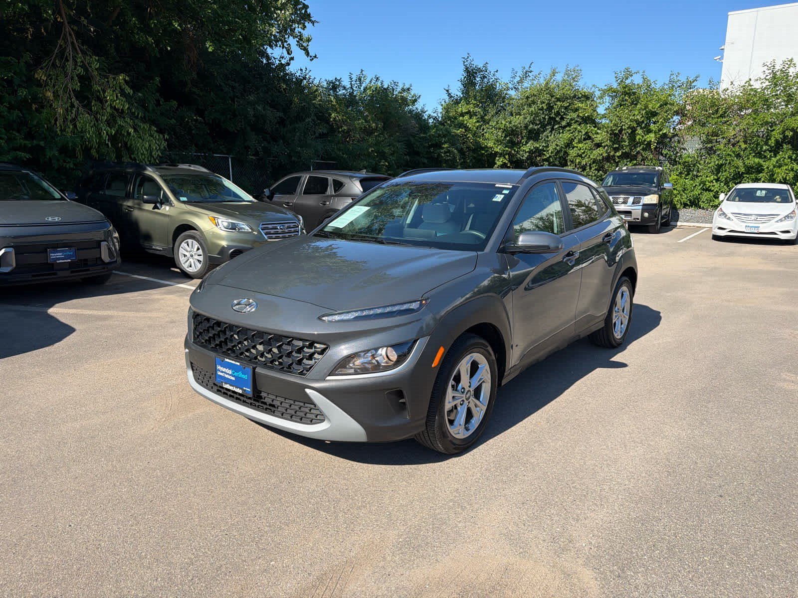 Certified Used 2023 Ecotronic Gray Hyundai SEL image 4