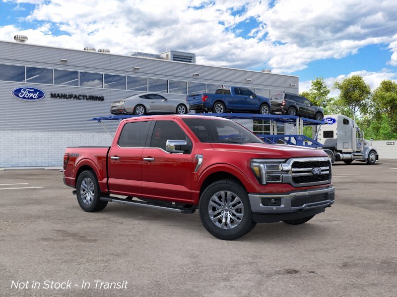 New 2026 Ruby Red Metallic Tinted Clearcoat Ford Lariat image 7