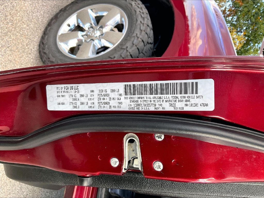 Used 2019 Delmonico Red Pearlcoat Ram Big Horn image 31