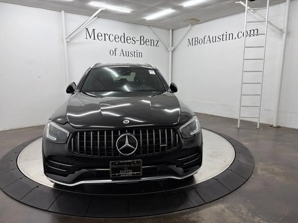 Certified Used 2022 Black Mercedes-Benz GLC 43 AMG® image 2
