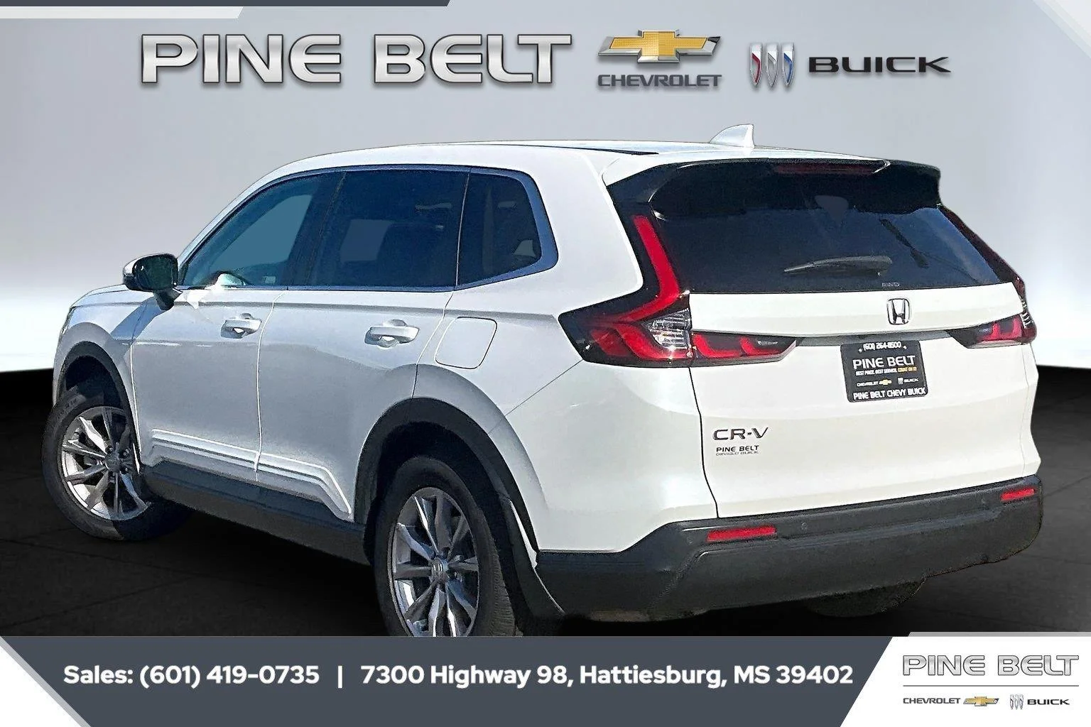 Used 2024 Platinum White Pearl Honda EX-L image 2