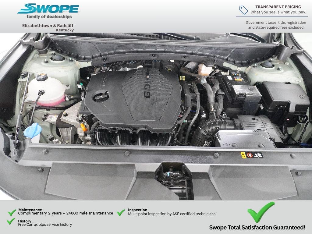 Used 2024 Sage Gray Hyundai SEL image 25