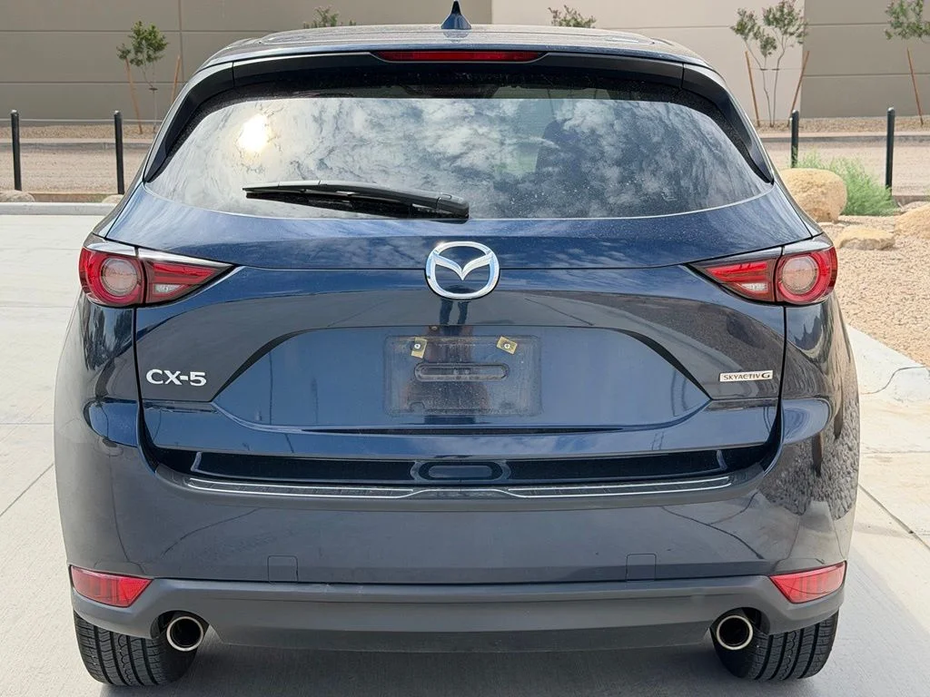 Certified Used 2021 Blue Mazda Grand Touring image 6