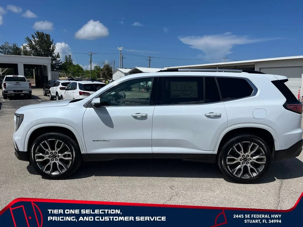 New 2026 Glacier White Tricoat GMC Denali Ultimate image 8