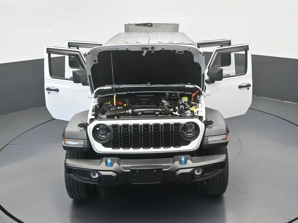Used 2024 Bright White Clearcoat Jeep Sport S 4xe image 67