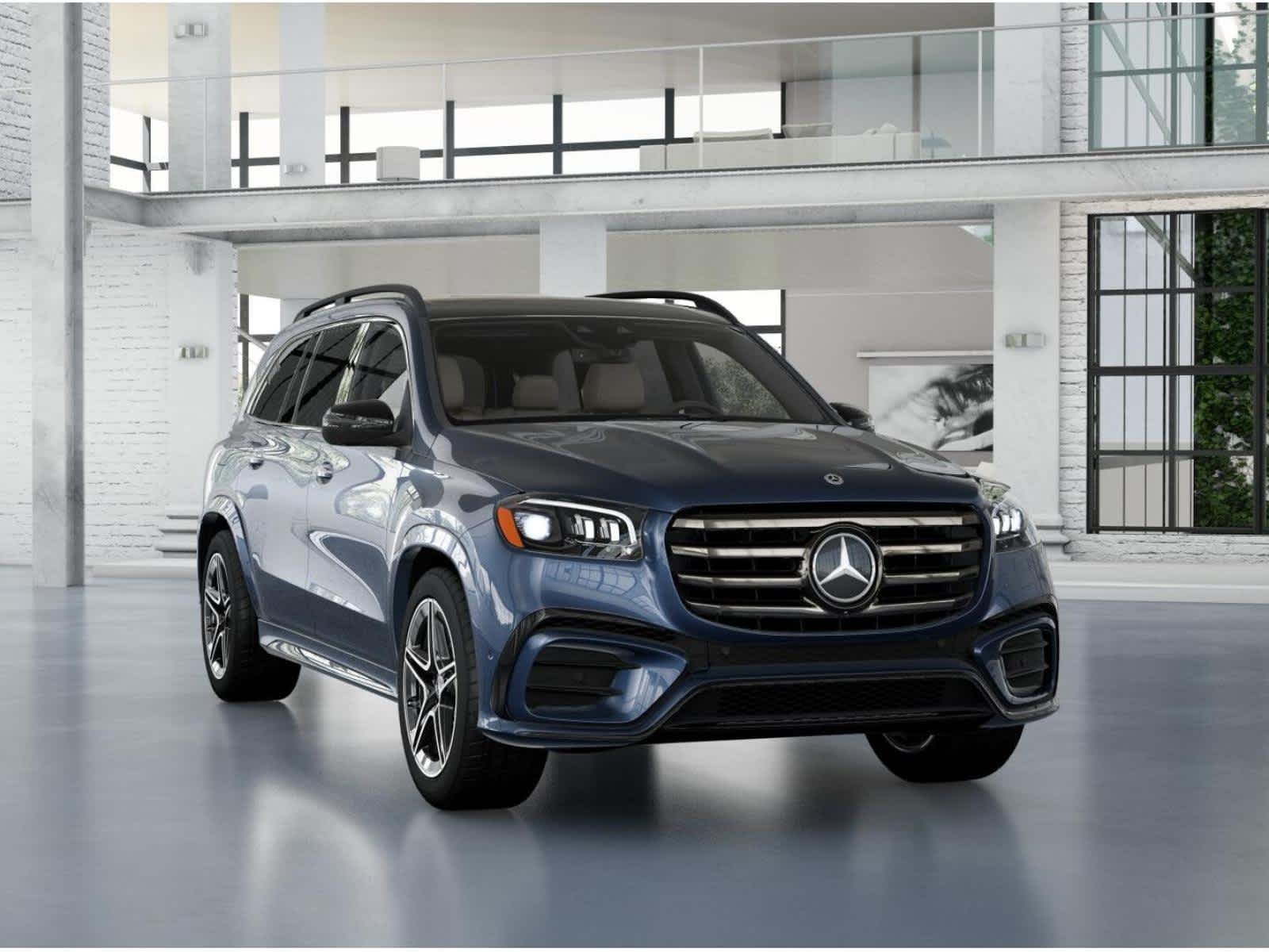 Nuevo Mercedes-Benz GLS 450 azul crepúsculo metalizado 2026, imagen 49