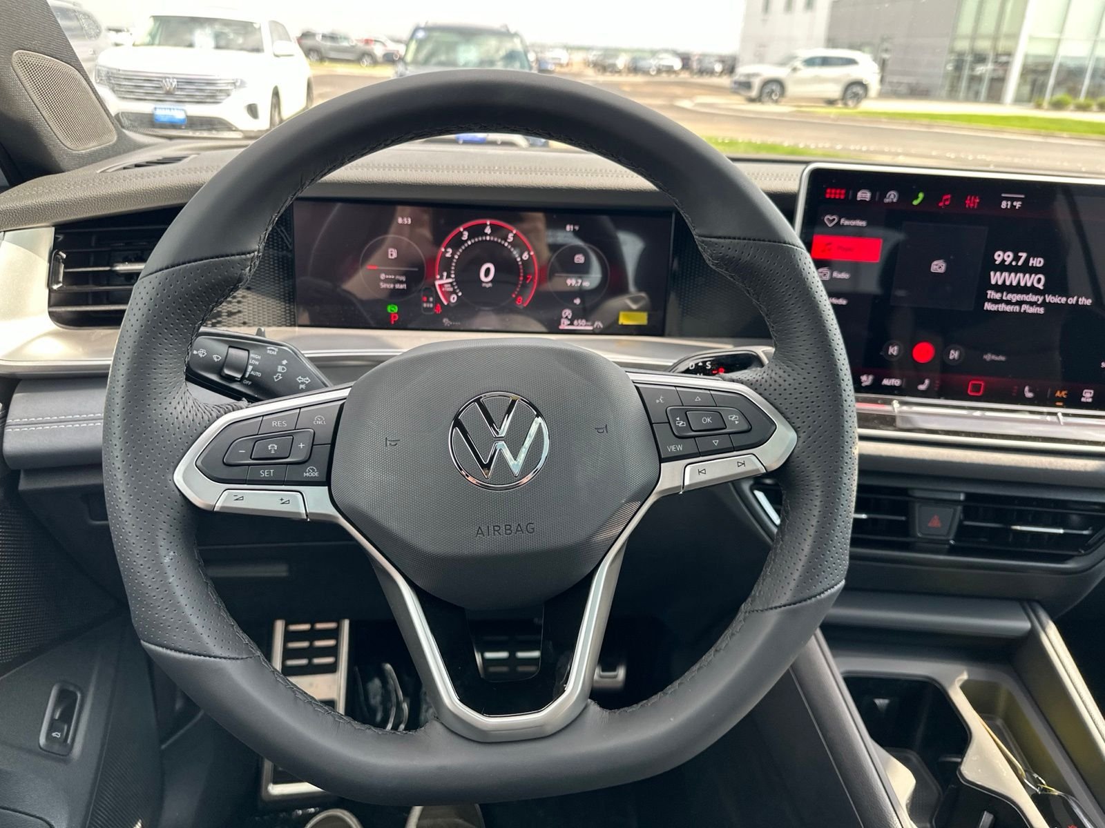 New 2026 White/off-white Volkswagen 2.0T SE R-Line Black image 45